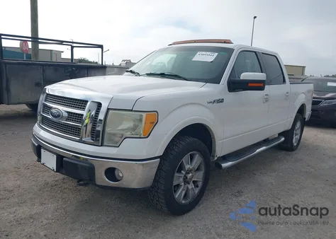 2010 Ford F-150 Lariat from USA, damaged, VIN 1FTFW1EV4AFD84589